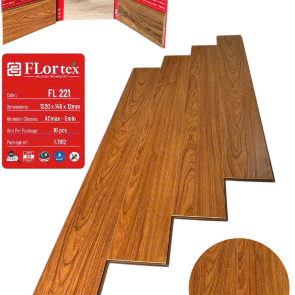 Sàn Gỗ Công Nghiệp Flortex FL221