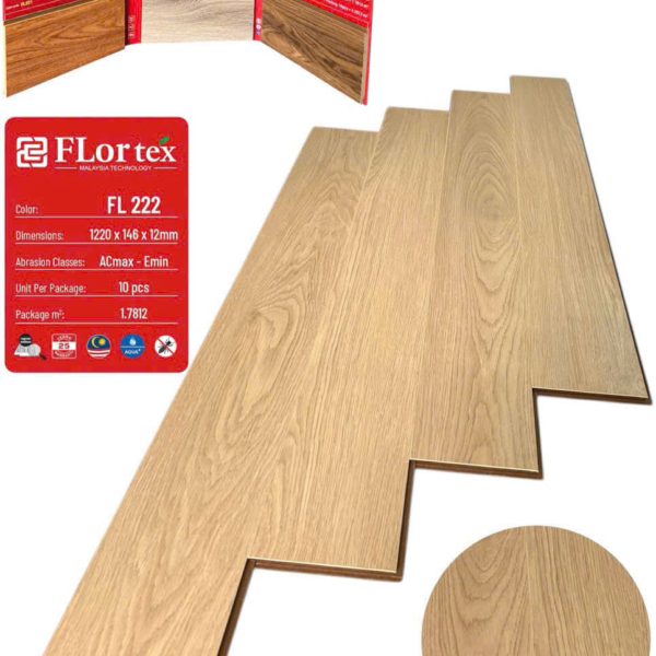 Sàn Gỗ Công Nghiệp Flortex FL222