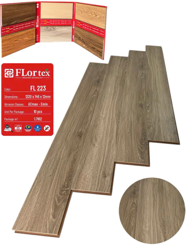 Sàn Gỗ Công Nghiệp Flortex FL223