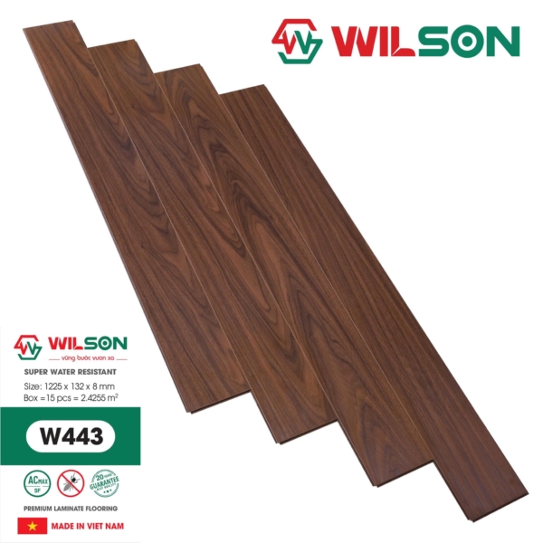 Sàn gỗ Wilson 8mm W443