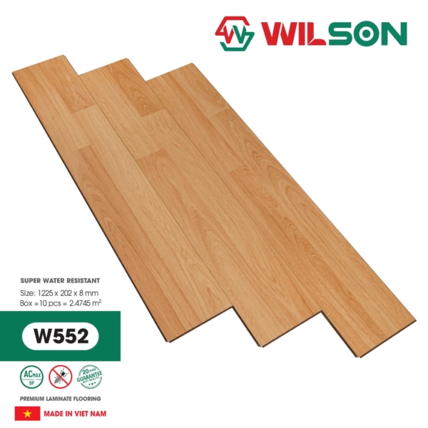 Sàn gỗ Wilson 8mm W552