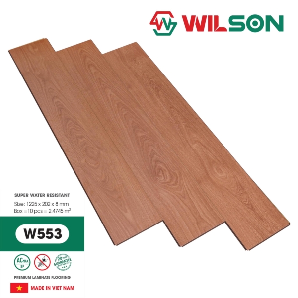 Sàn gỗ Wilson 8mm W553