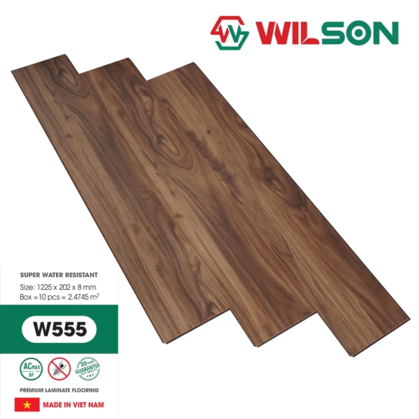 Sàn gỗ Wilson 8mm W555