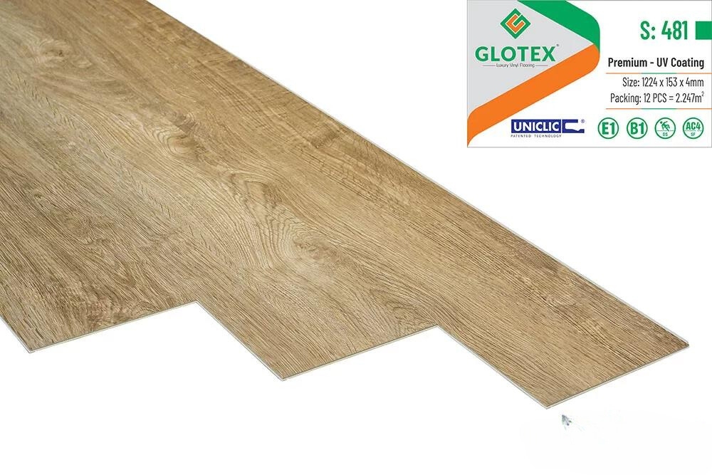 Sàn Nhựa Giả Gỗ Glotex