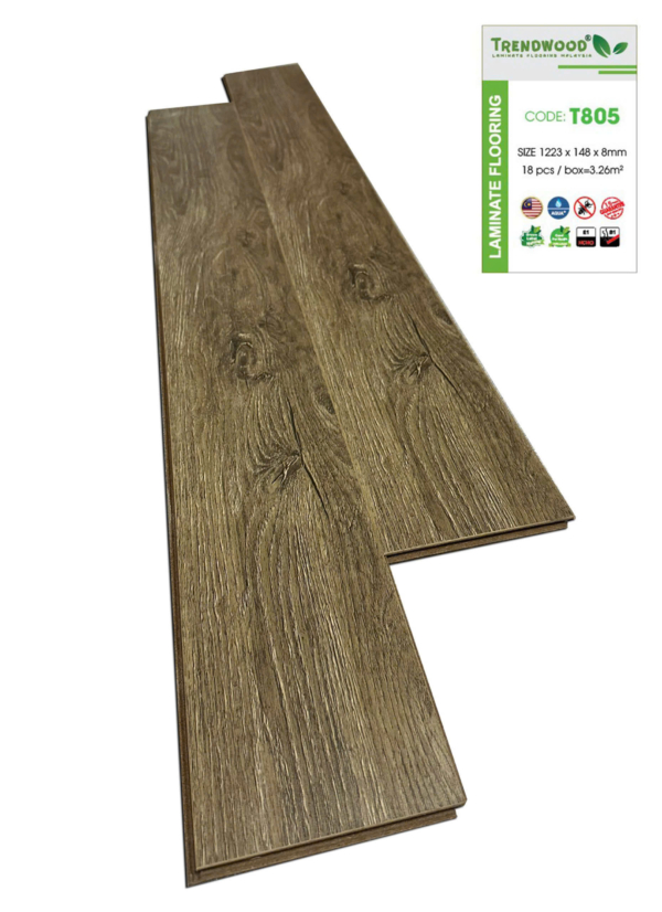 Sàn gỗ 8mm trendwood T805