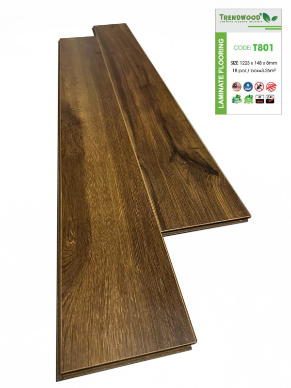 Sàn gỗ 8mm trendwood T801