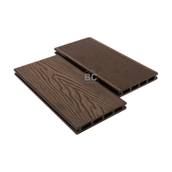 Sàn Gỗ Nhựa Ngoài Trời 3D Màu Cafe