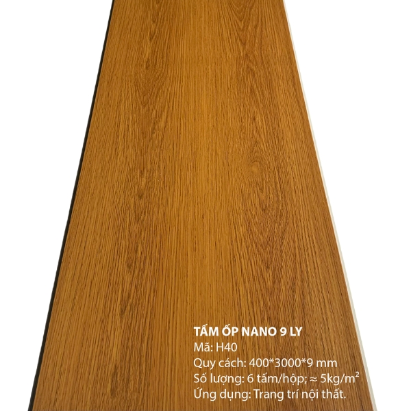 Tấm ốp nano H40