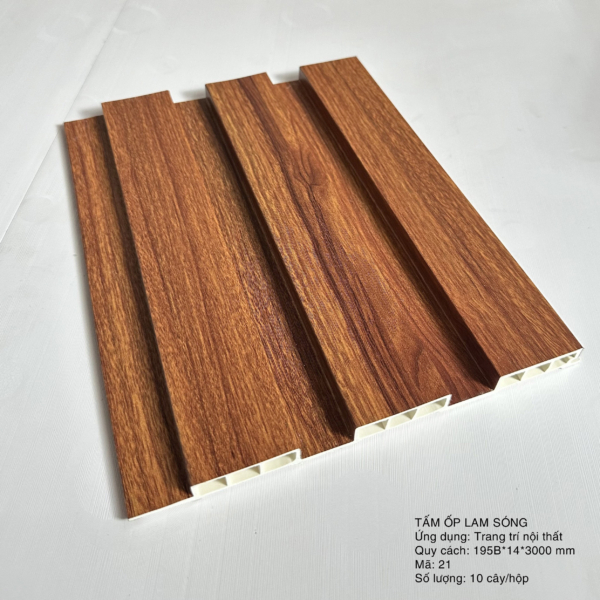 tấm ốp lam sóng 3 sóng thấp màu 3st21