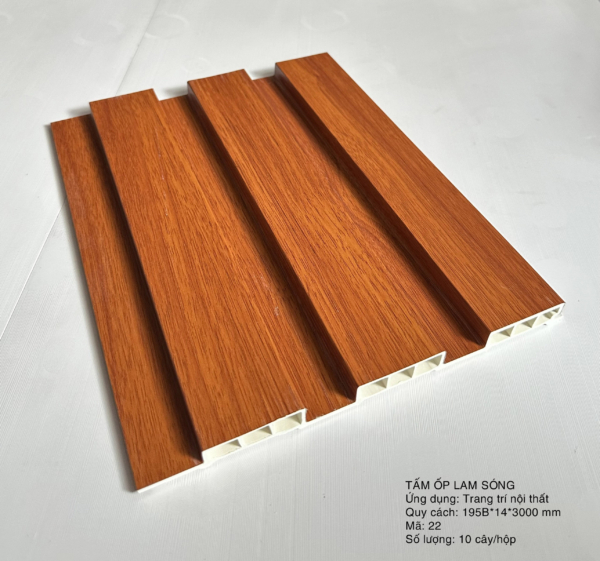 tấm ốp lam sóng 3 sóng thấp màu 3st22