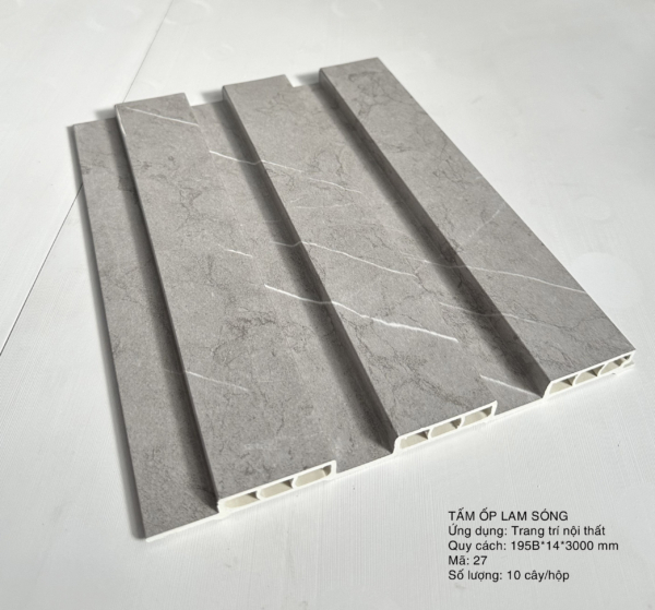tấm ốp lam sóng 3 sóng thấp màu 3st27