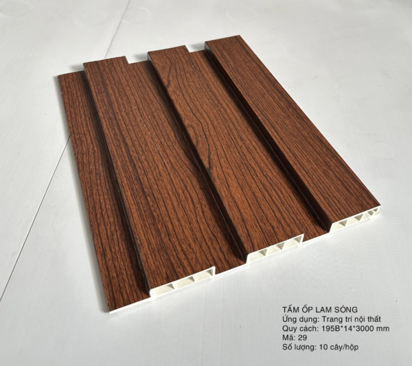 tấm ốp lam sóng 3 sóng thấp màu 3st29