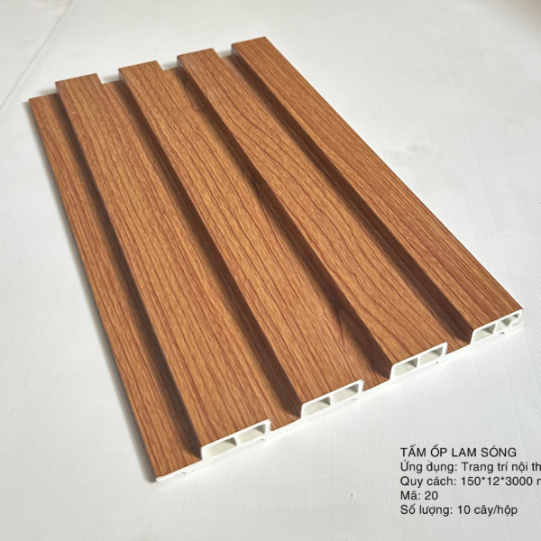 tấm ốp lam sóng 4 sóng thấp màu 20