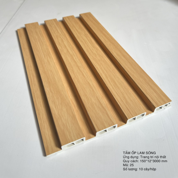 tấm ốp lam sóng 4 sóng thấp màu 25