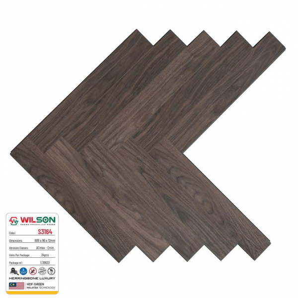 sàn gỗ xương cá wilson S3164