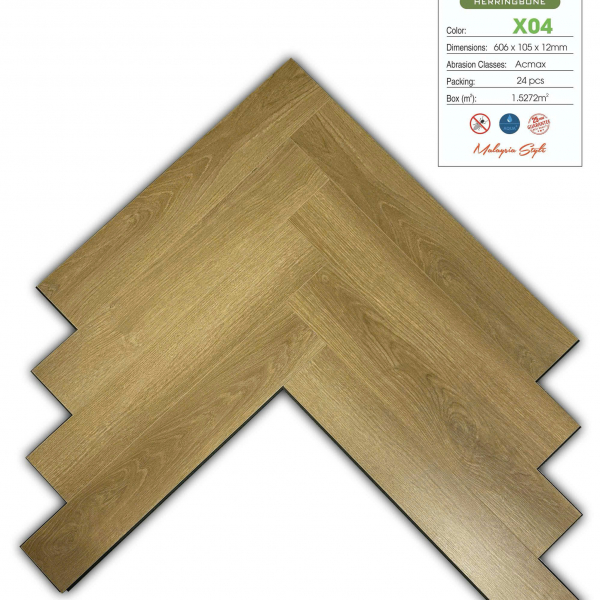 Sàn gỗ xương cá trendwood X04
