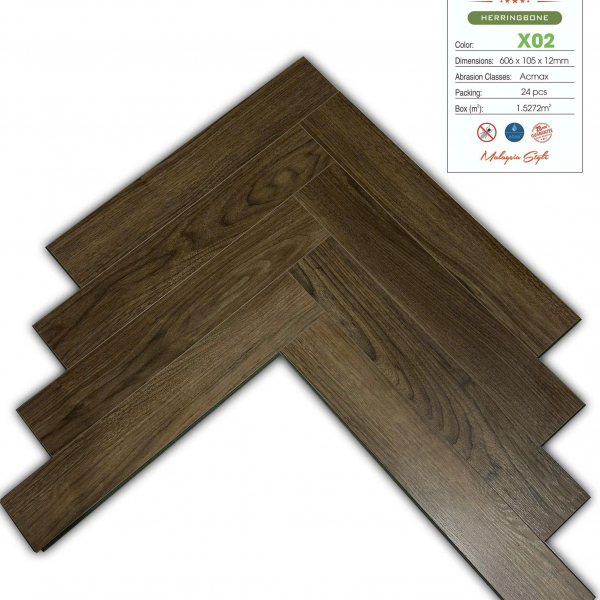 Sàn gỗ xương cá trendwood X02
