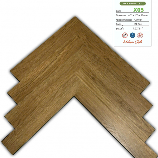 Sàn gỗ xương cá trendwood X05