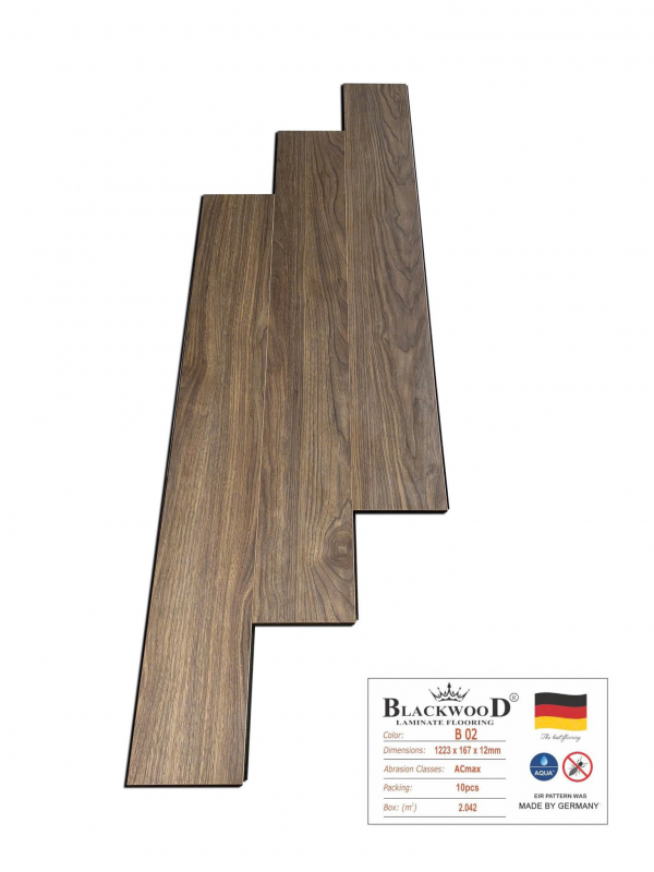 Sàn Gỗ Cốt Đen Blackwood B02