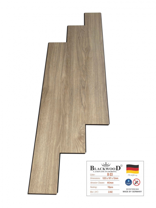 Sàn Gỗ Cốt Đen Blackwood B03