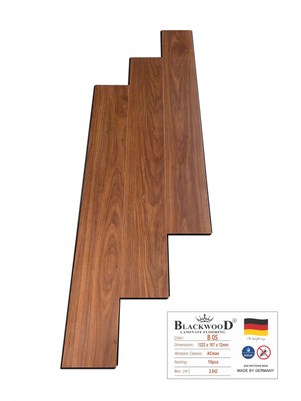 Sàn Gỗ Cốt Đen Blackwood B05
