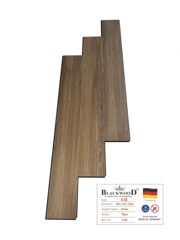 Sàn Gỗ Cốt Đen Blackwood B06
