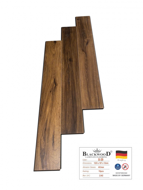 Sàn Gỗ Cốt Đen Blackwood B09