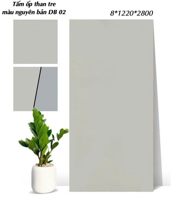 tấm ốp than tre một màu DB02