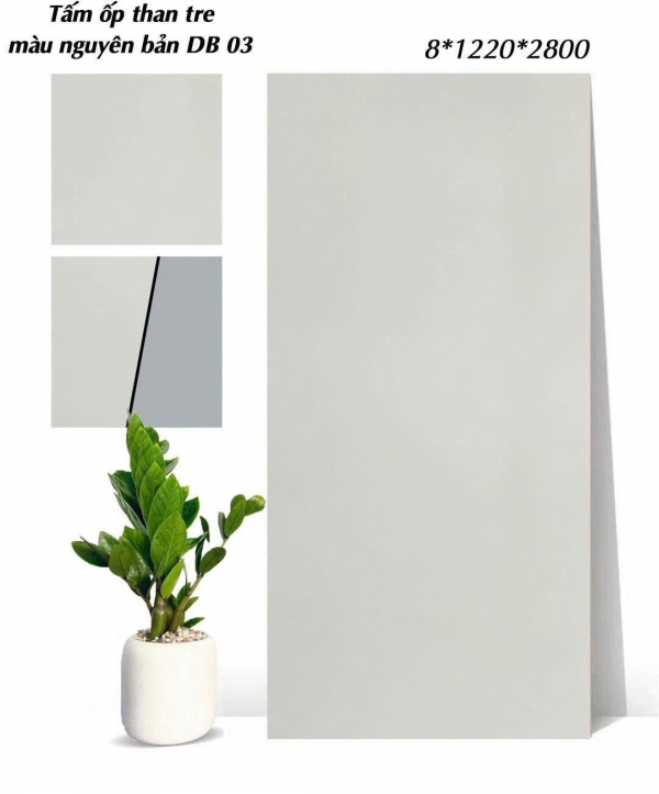 tấm ốp than tre một màu DB03