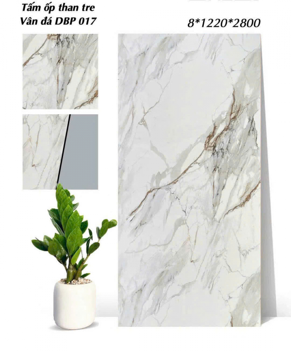 Tấm ốp than tre vân đá DBP017