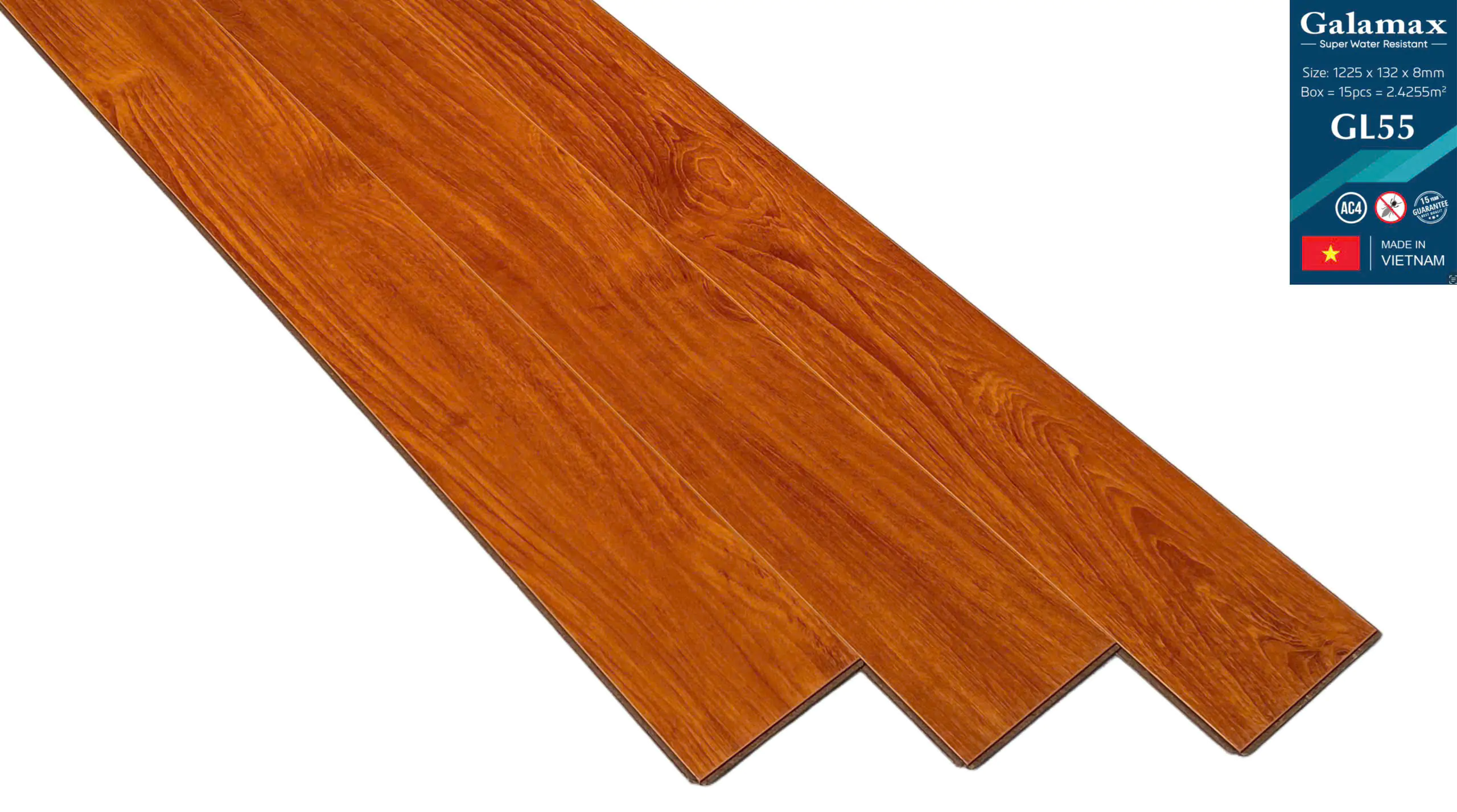 Sàn Gỗ Galamax 8mm GL55