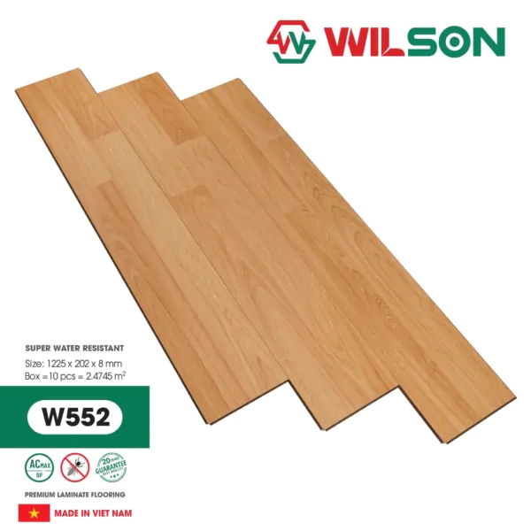 Sàn gỗ Wilson 8mm W552