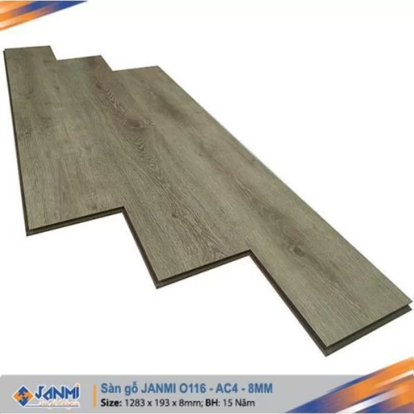 Sàn gỗ Janmi 8mm O116