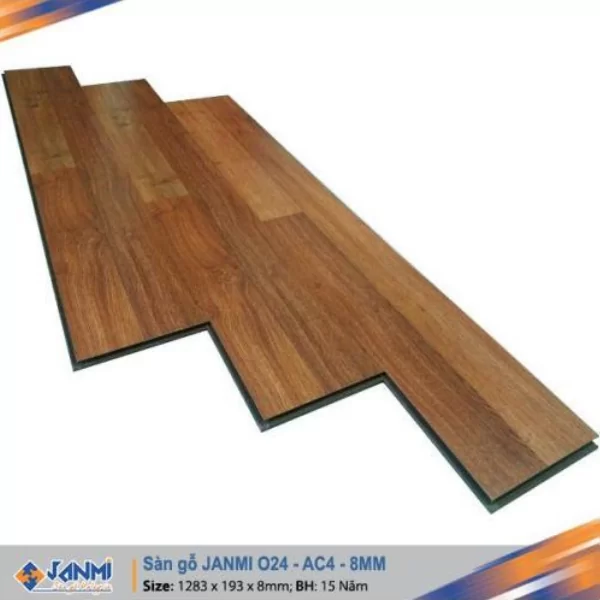 Sàn gỗ Janmi 8mm O24