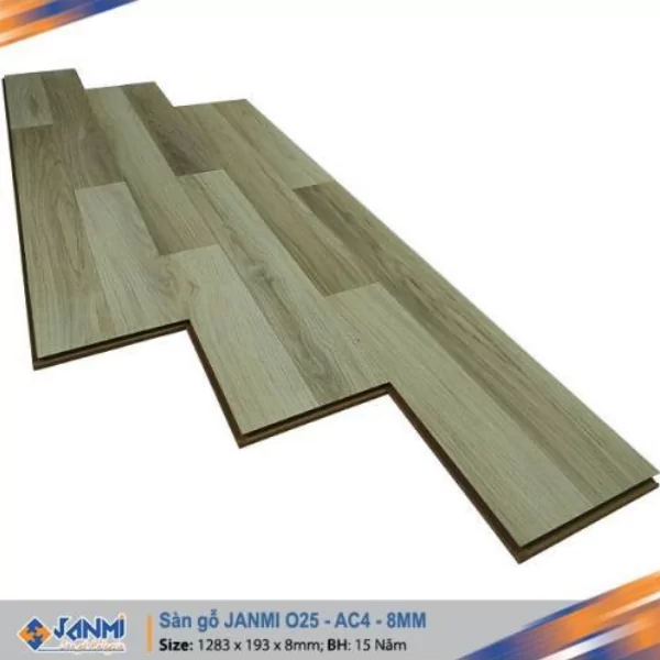 Sàn gỗ Janmi 8mm O25