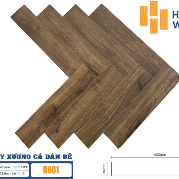 sàn nhựa xương cá Hobi HB01