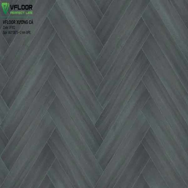 Sàn Nhựa VFloor Herringbone VF502
