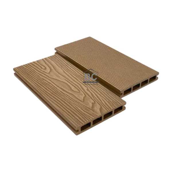 Sàn Gỗ Nhựa Ngoài Trời 3D Màu Vàng