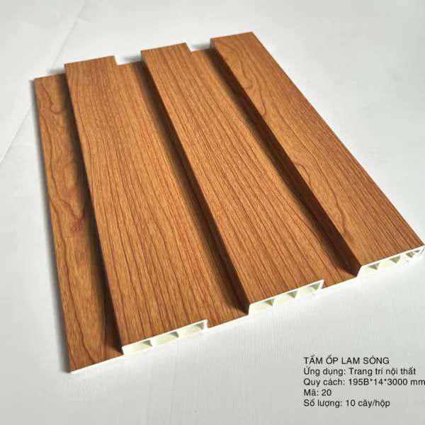 tấm ốp lam sóng 3 sóng thấp màu 3st20