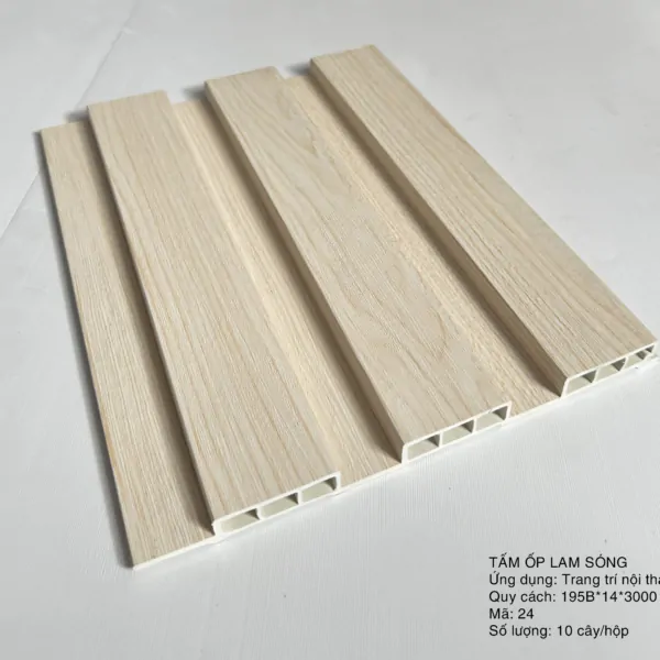 tấm ốp lam sóng 3 sóng thấp màu 3st24