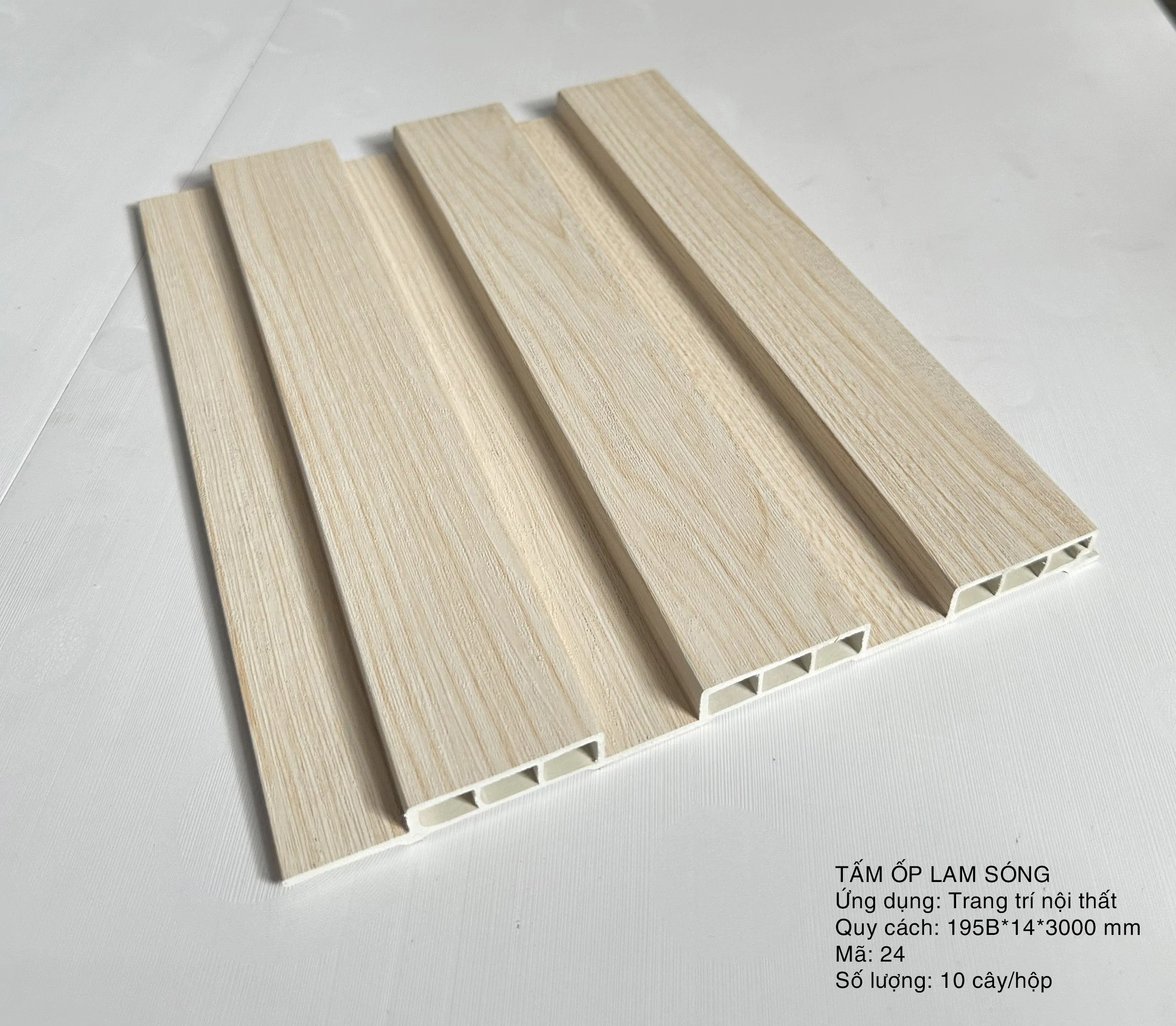 tấm ốp lam sóng 3 sóng thấp màu 3st24