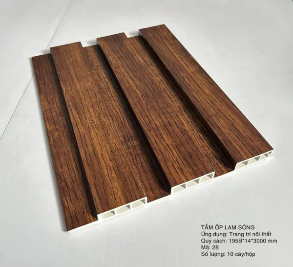 tấm ốp lam sóng 3 sóng thấp màu 3st28