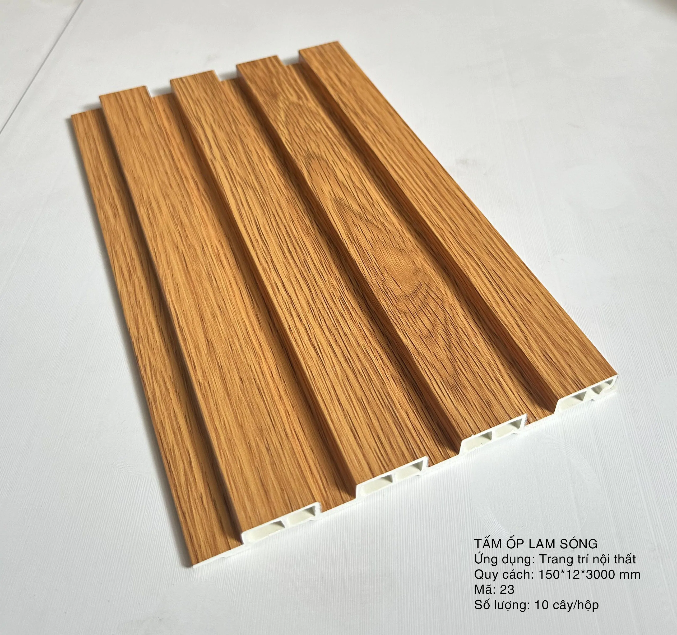 tấm ốp lam sóng 4 sóng thấp màu 23