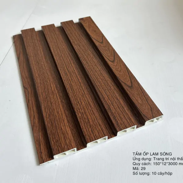 tấm ốp lam sóng 4 sóng thấp màu 29