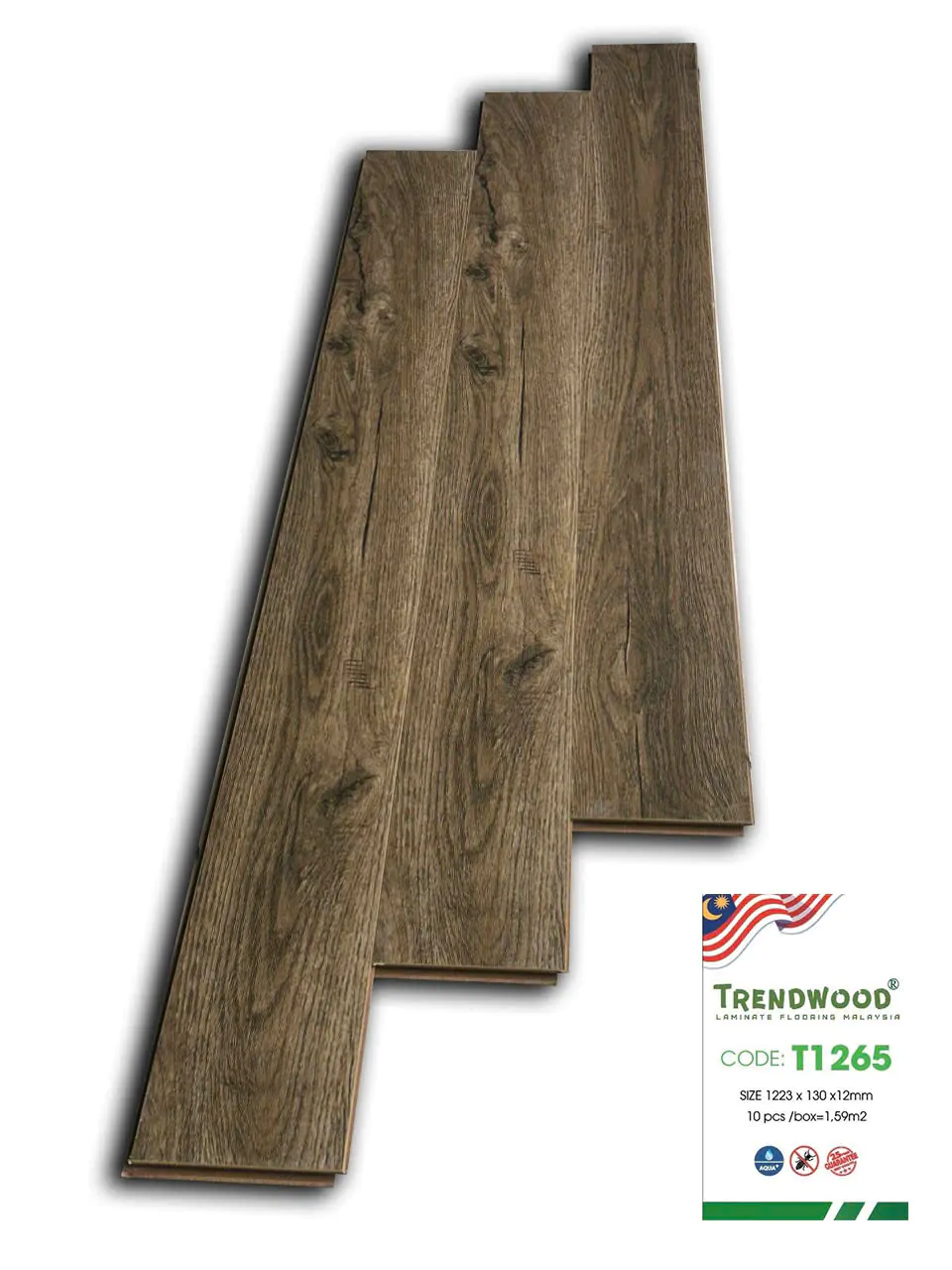Sàn gỗ 12mm trendwood T1265