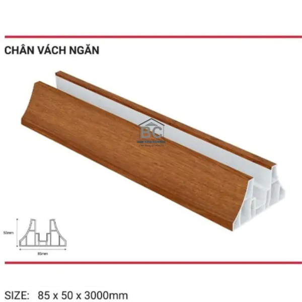Chân Đế Vách Ngăn Giả Gỗ CVN02