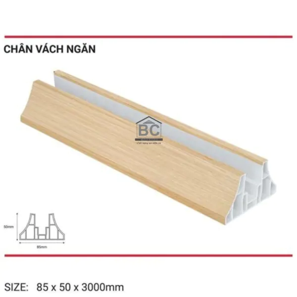 Chân Đế Vách Ngăn Giả Gỗ CVN03