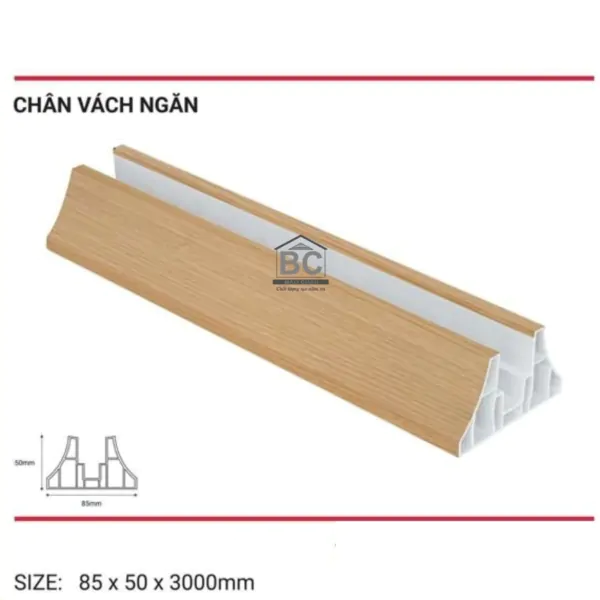 Chân Đế Vách Ngăn Giả Gỗ CVN04