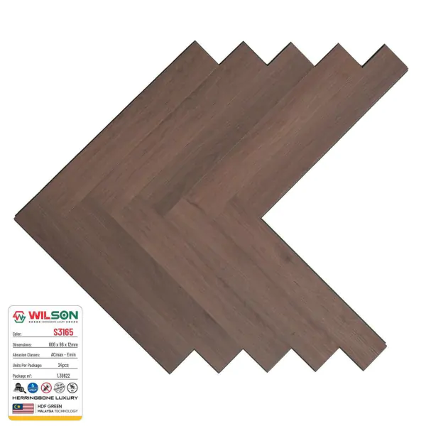 sàn gỗ xương cá wilson S3165