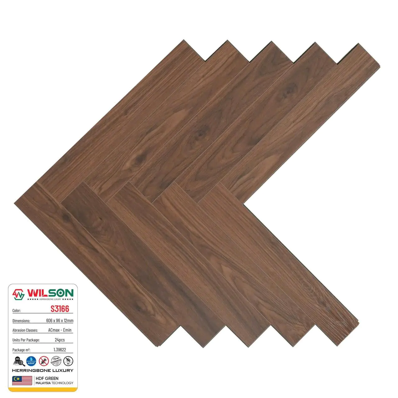 sàn gỗ xương cá wilson S3166